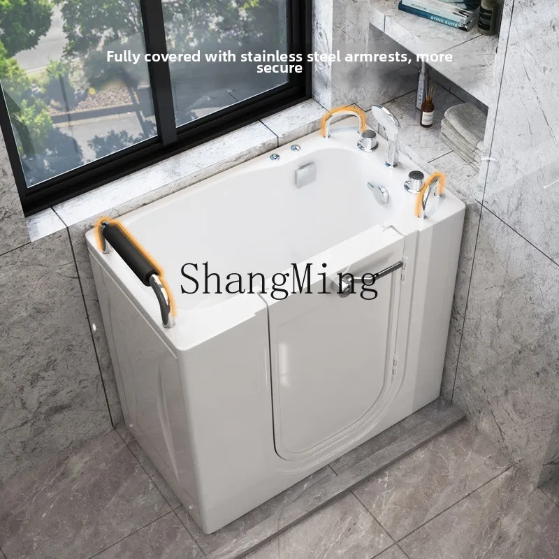

CL side door type deep bubble acrylic massage constant temperature special bathtub for the elderly, barrier-free walk-in