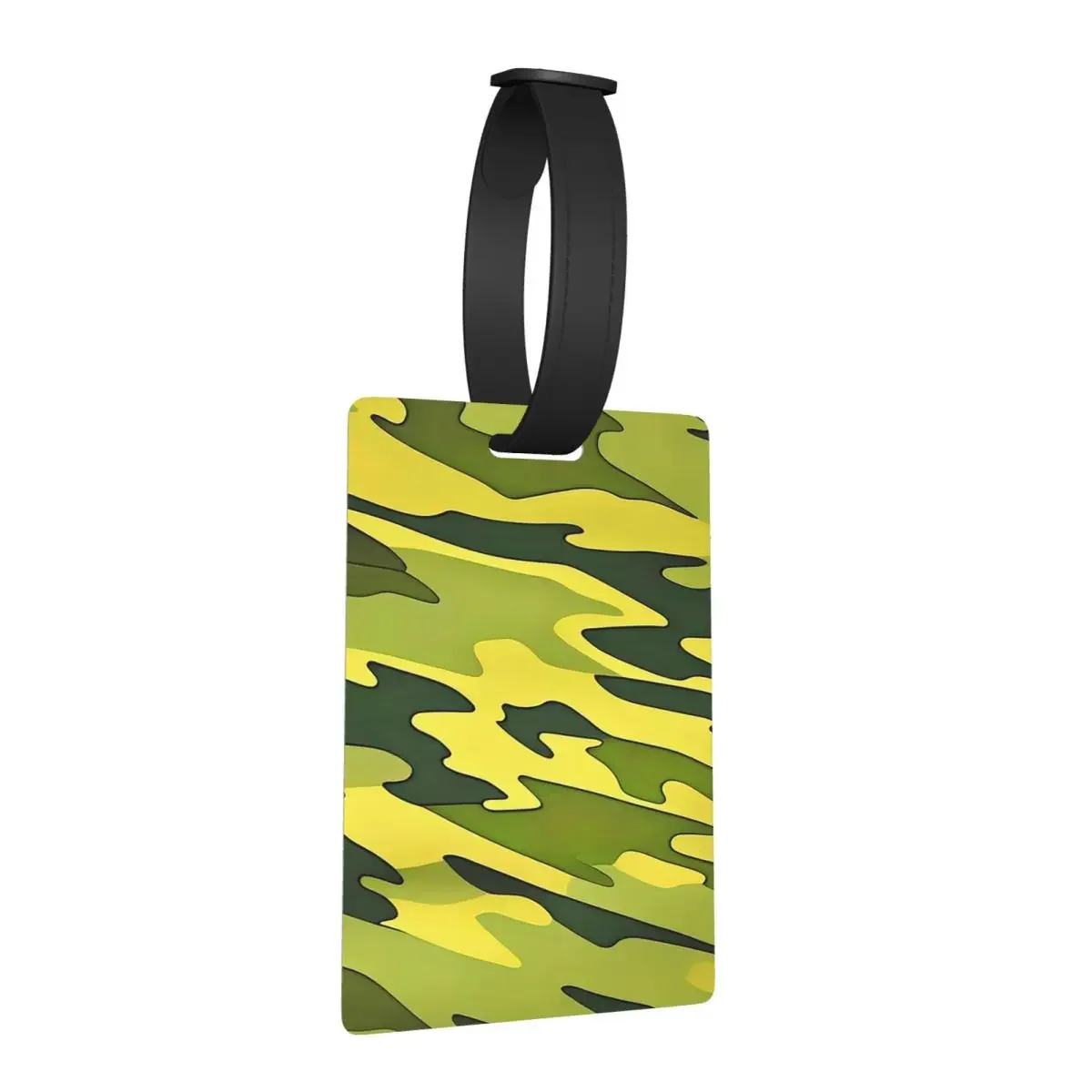 

Красочные камуфляжные зеленые камуфляжные багажные бирки, аксессуары для чемодана, дорожные милые багажные бирки, держатель этикетки, идентификационное имя, адрес