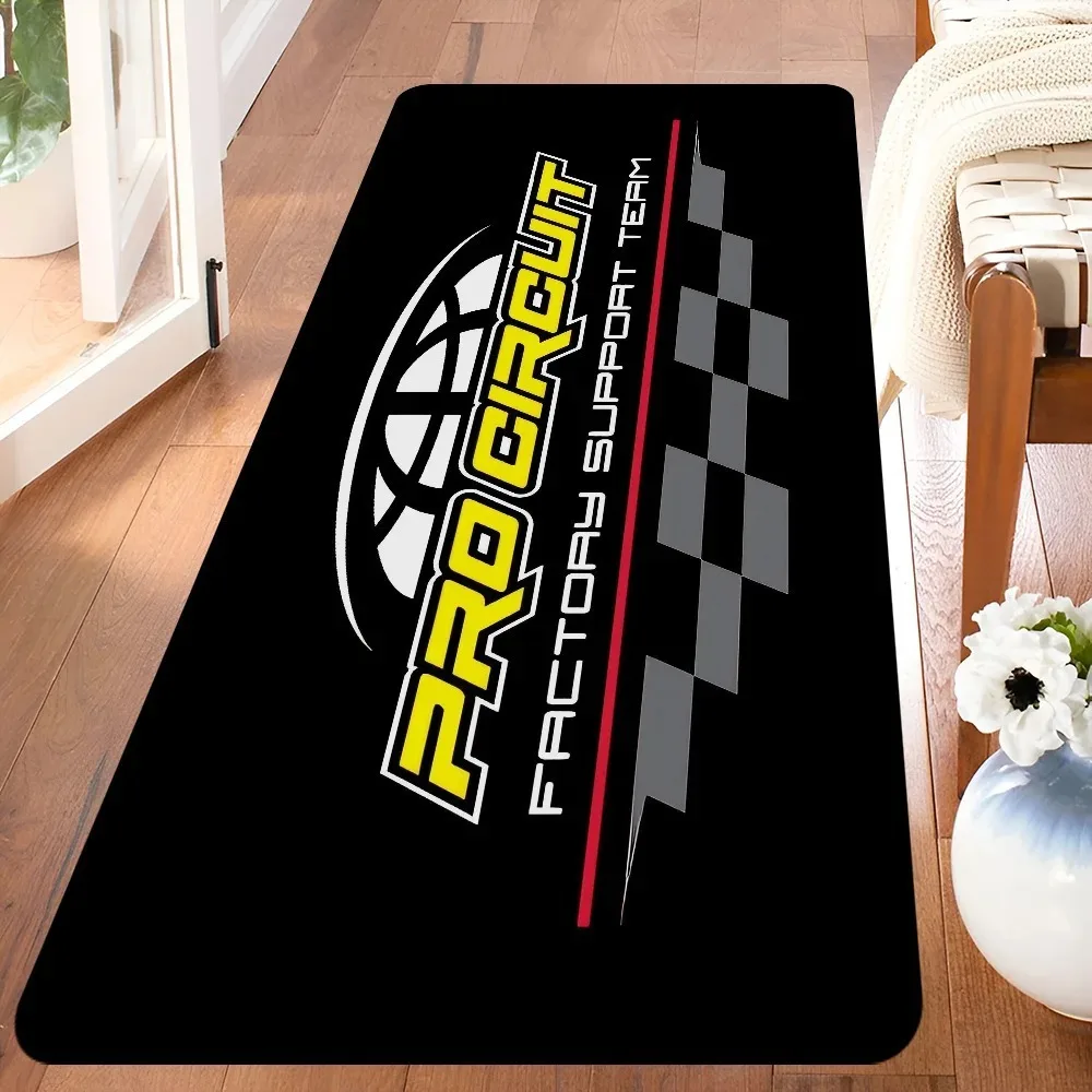 Cool Motorcycle Carpet Garage Mat Racing Moto Display Motorcycle Home Decoration Living Room Rug Anti Slip Doormat Bedroom Rug 2