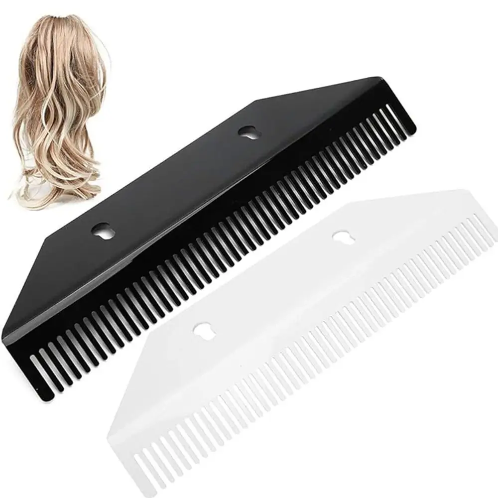 

Lightweight Hair Extension Holder Easy To Install Space Saving Acrylic Wig Holder Extension Display Hair Weaving Holder