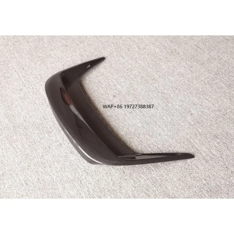 OEM Style Dry Carbon Fiber Hood Trim Suitable for F8 Body Parts Upgrade