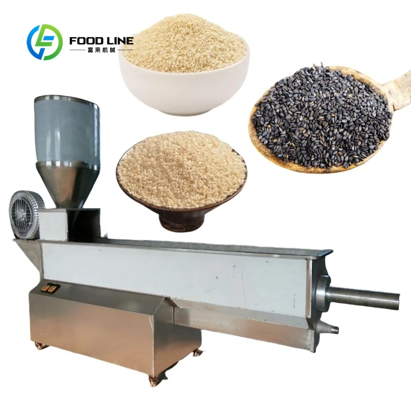 Black Sesame Seed Washing and Drying Machine, Multifunctional Nut Processing Equipment for White Sesame Washing and Peeling