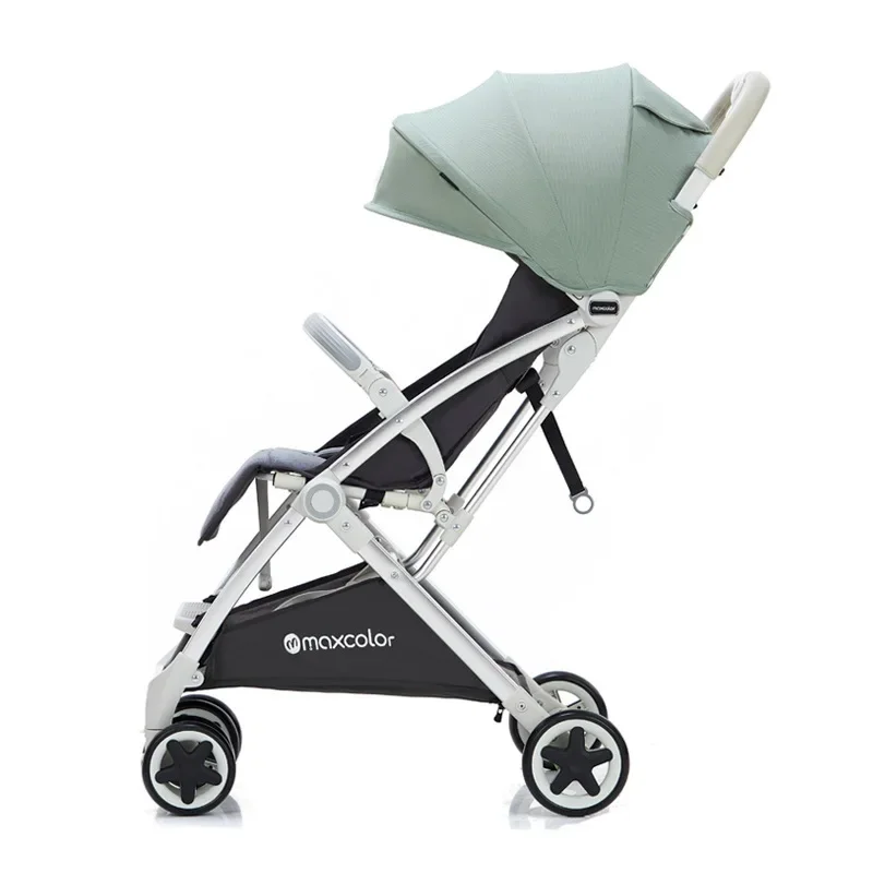 Folding Stroller Lightweight Newborn Baby Two-way Swivel Seat High Landscape Travel Stroller Shock Absorption Baby Stroller