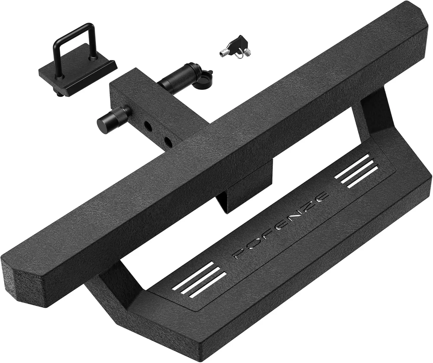 

Hitch Step Fit for 2' Receiver, Textured Black, Pin Lock, 350LBS Load, Strong Steel Construction