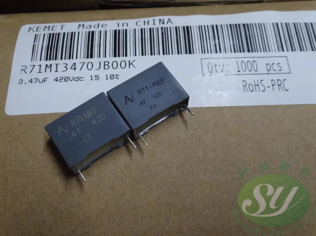 

10PCS AV R71 0.47uf/420V 470nf u47 474 New film capacitor 15MM