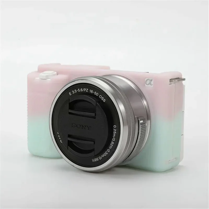 

For Sony ZV-E10 ZVE10 Silicone Rubber Camera Body Case Protective Cover Skin Soft