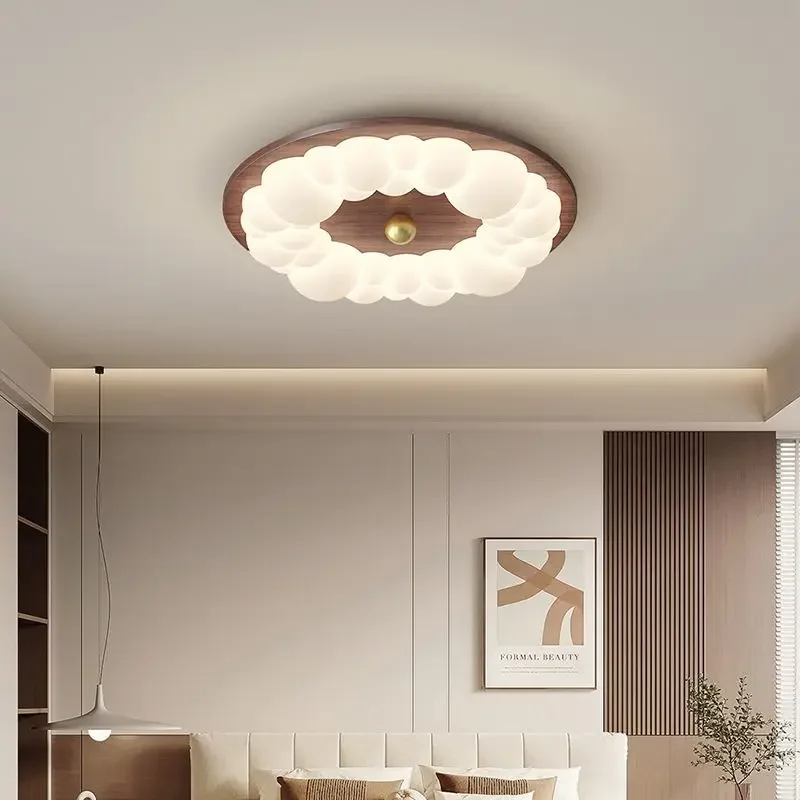 Light Simple Warm Bubble Cream Wooden Retro Medieval Silent