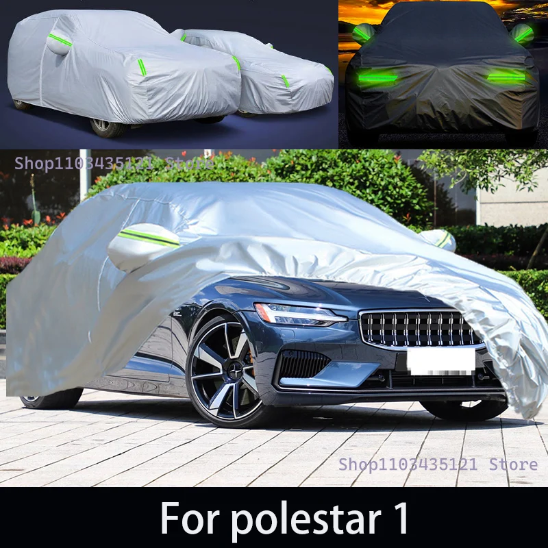 

For polestar 1 Outdoor Protection Full Car Covers Snow Cover Sunshade Waterproof Dustproof Exterior Car accessories