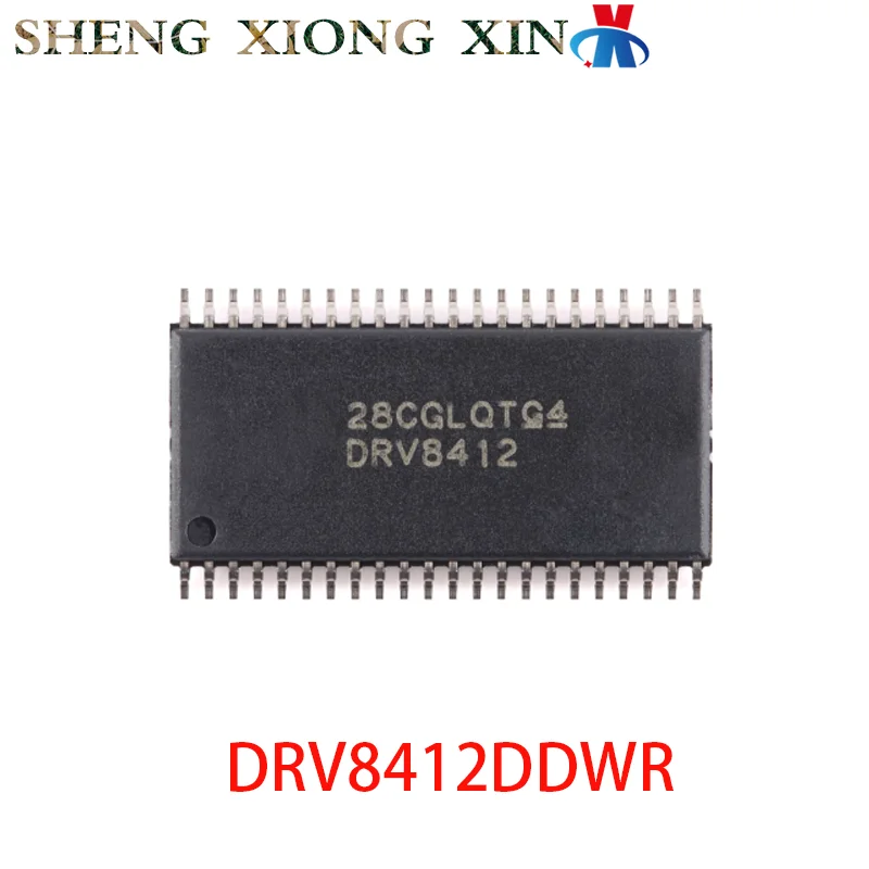 5pcs/lot 100% NEW DRV8412DDWR 44-HTSSOP Full Half Bridge (H-Bridge) Driver DRV8412 8412 Integrated Circuit