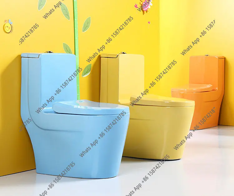 

Sanitary Bathroom, Kindergarten, Toilet, Children's Colorful Children's Toilet, Ceramic Toilet, Men's and Women's Toilet