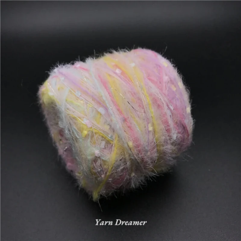 4 Styles Mohair Knitting Yarn 100g Wool Yarn for Crochet Fancy yarn crochet thread Pink Yarns for knitting and crochet thread