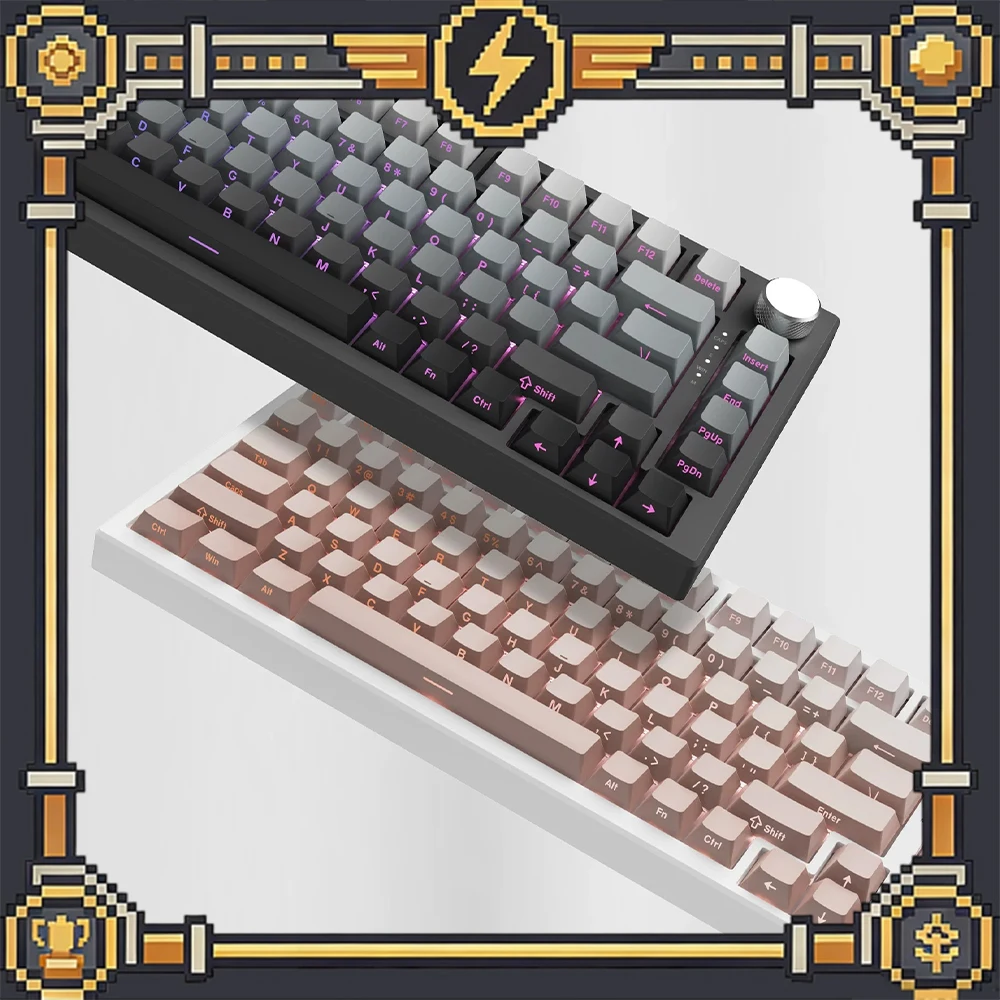 VGN A75 Wired Keyboard 40-Segment Adjustable Sensitivity E-sports Keyboard E-sports Level Low Delay For Pc Accessories Gifts