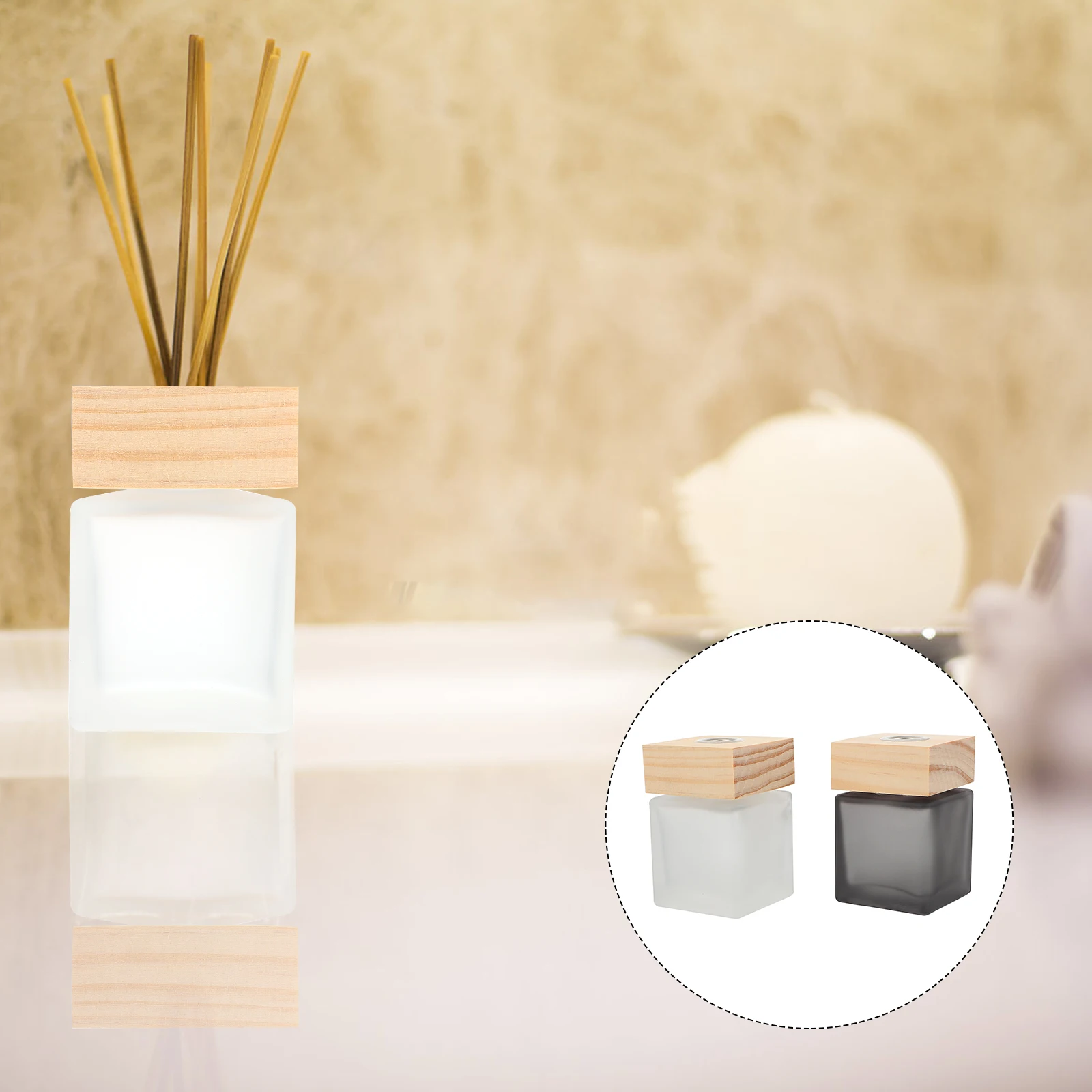

2 Pcs Aromatherapy Bottle Fragrance Diffuser Chic Release Perfume Bottles Essential Oil Empty