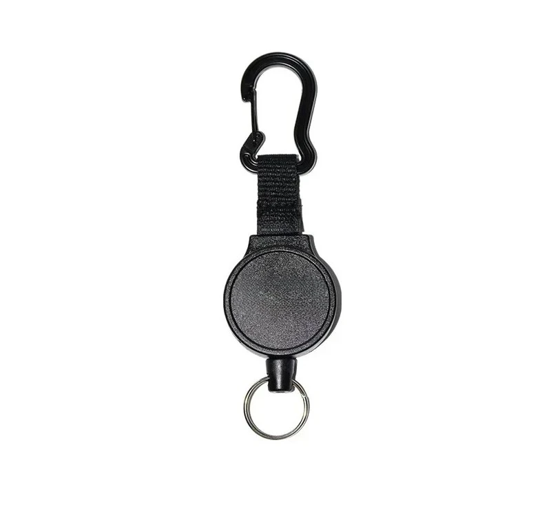 hand Mi pull rope automatic return walkie-talkie telescopic rope off-road  imported keychain