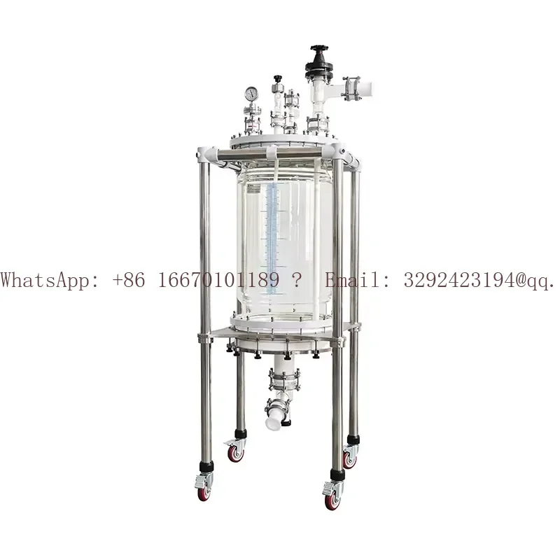 High Borosilicate Glass Acid Storage Tank Semi-Automatic Laboratory Use Excellent Chemical Stability Easy Operation for