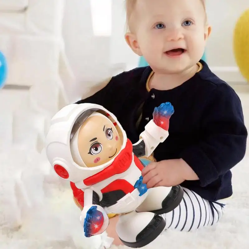 المحمولة التفاعلية الرقص رائد الفضاء لعبة ، قابلة لإعادة الاستخدام الموسيقية المشي روبوت ، التعلم والتعلم اللعب #3