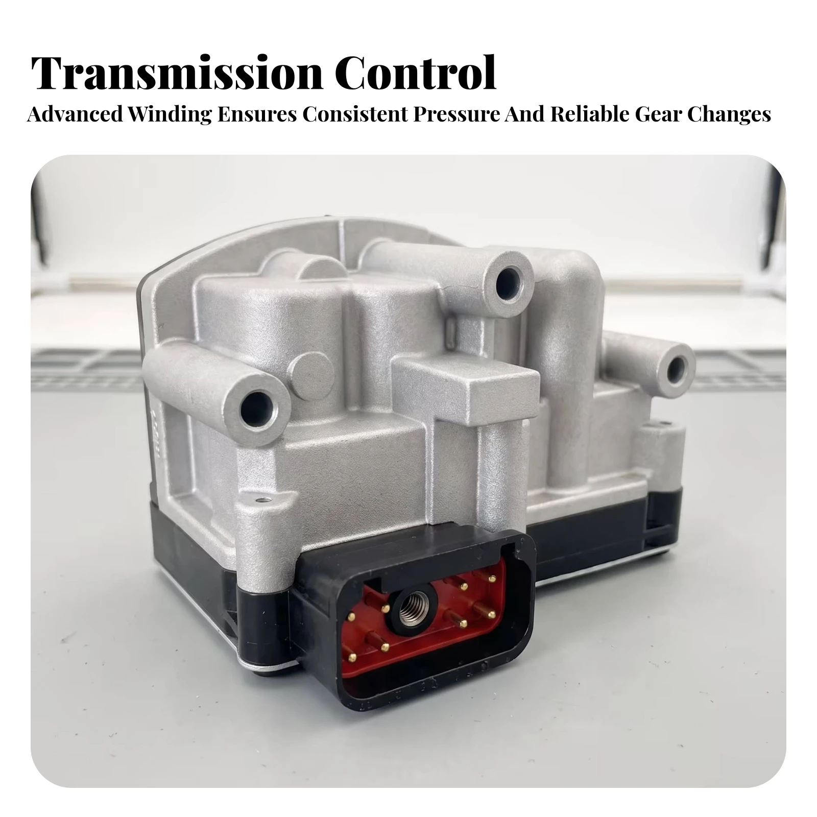 Gearbox Solenoid Direct Replacement Gearbox Solenoid Valve Assembly Automotive Part Tested Calibration-Marked