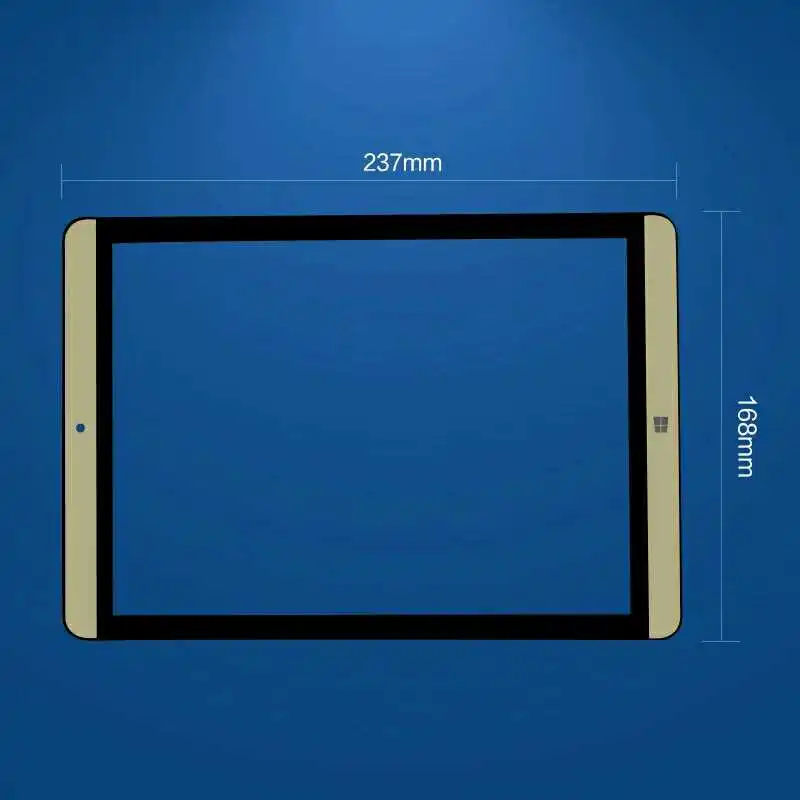 

9.7 inch touchscreen for Wolder miTab New York Capacitive touch screen panel repair replacement spare parts