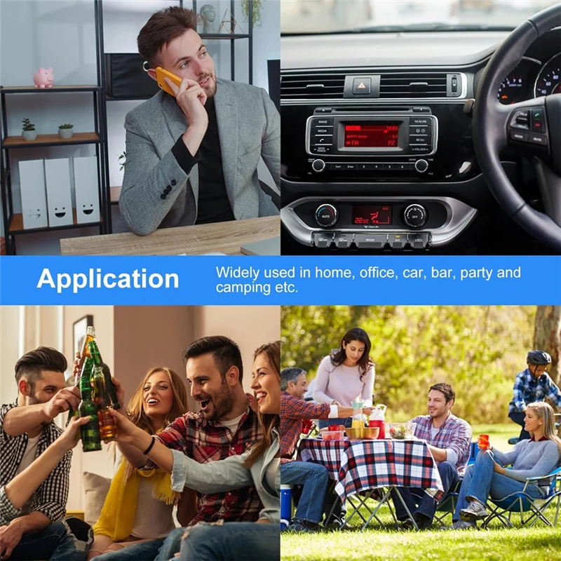 B04B-1001B Bluetooth Amplifier Board–2Pack 100W Mono AMP Mini Audio Power Amplifier Module With Box Matching