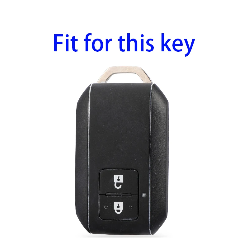 Auto untuk Suzuki Swift Wagon R Monopoli Tipe 2 Tombol Remote Lembut TPU Penutup Kunci Mobil Key Case Keyless Shell Protector Accessories
