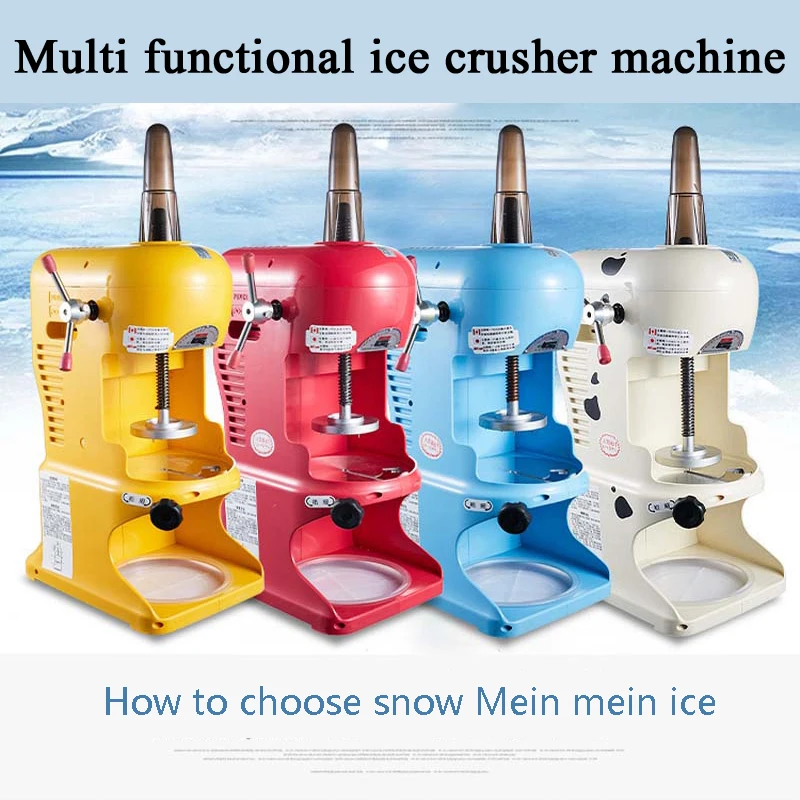 Diy Household Hand-Operated Shaved Ice Milk Shake Making Smoothie Machine Kitchen Hand Breaker