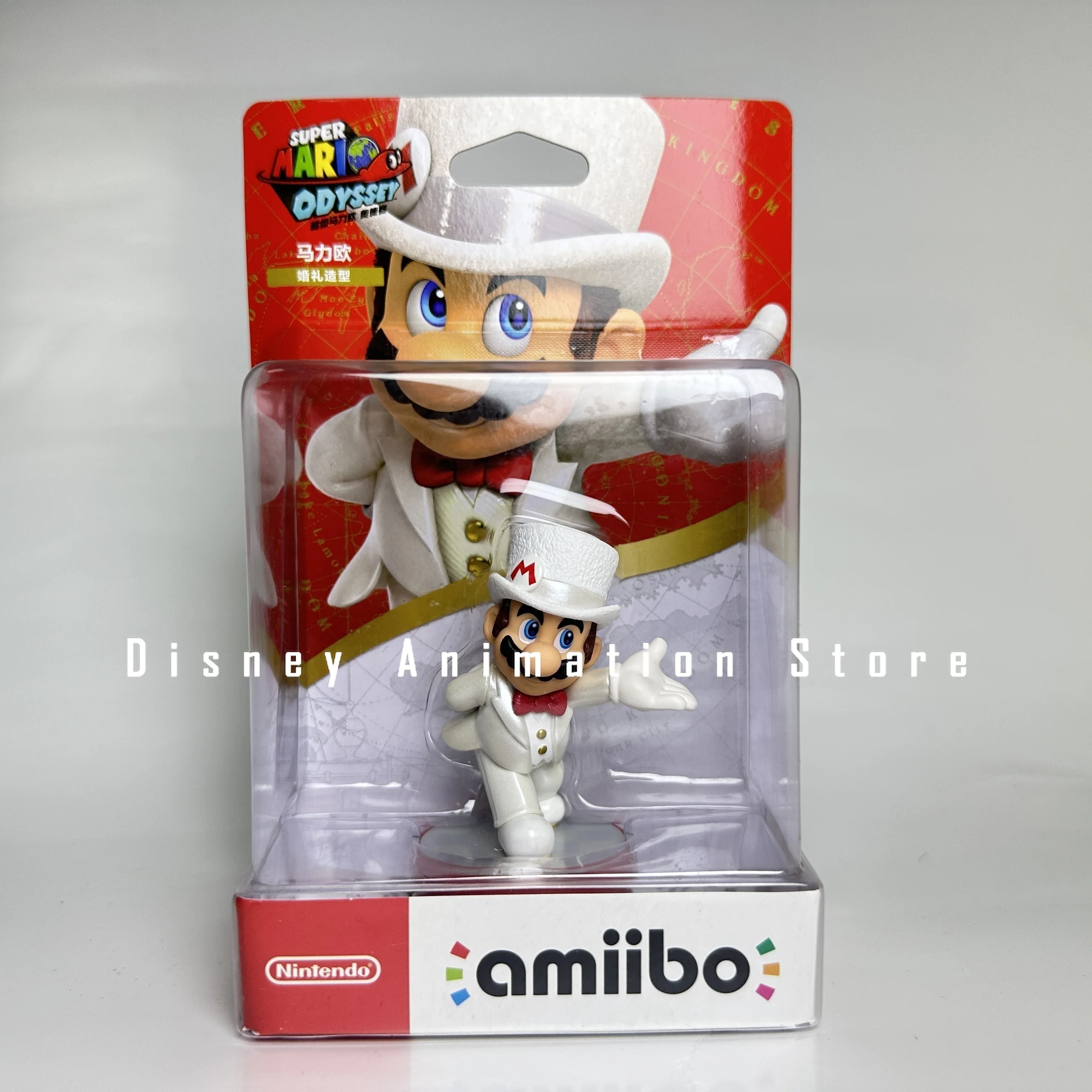 In Stock 100% Genuine  Amiibo Super Mario Anime Figures Bowser Action Figurine Nfc Nintendo Switch Odyssey 3d Model Toy Gift