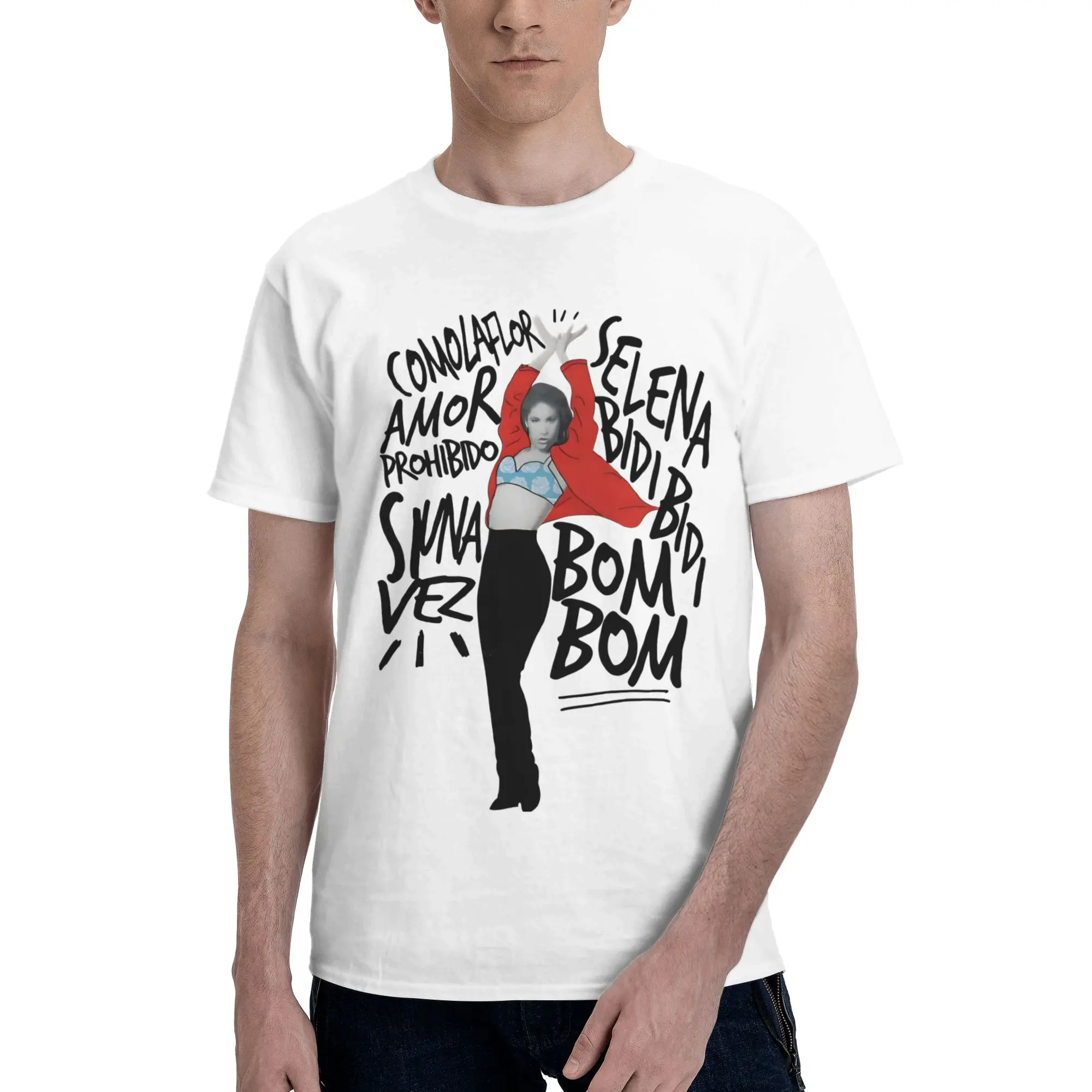 Men Women New Arrival My Body My Albums Selena Quintanilla T Shirt Tee Cotton  T-shirts Clothing