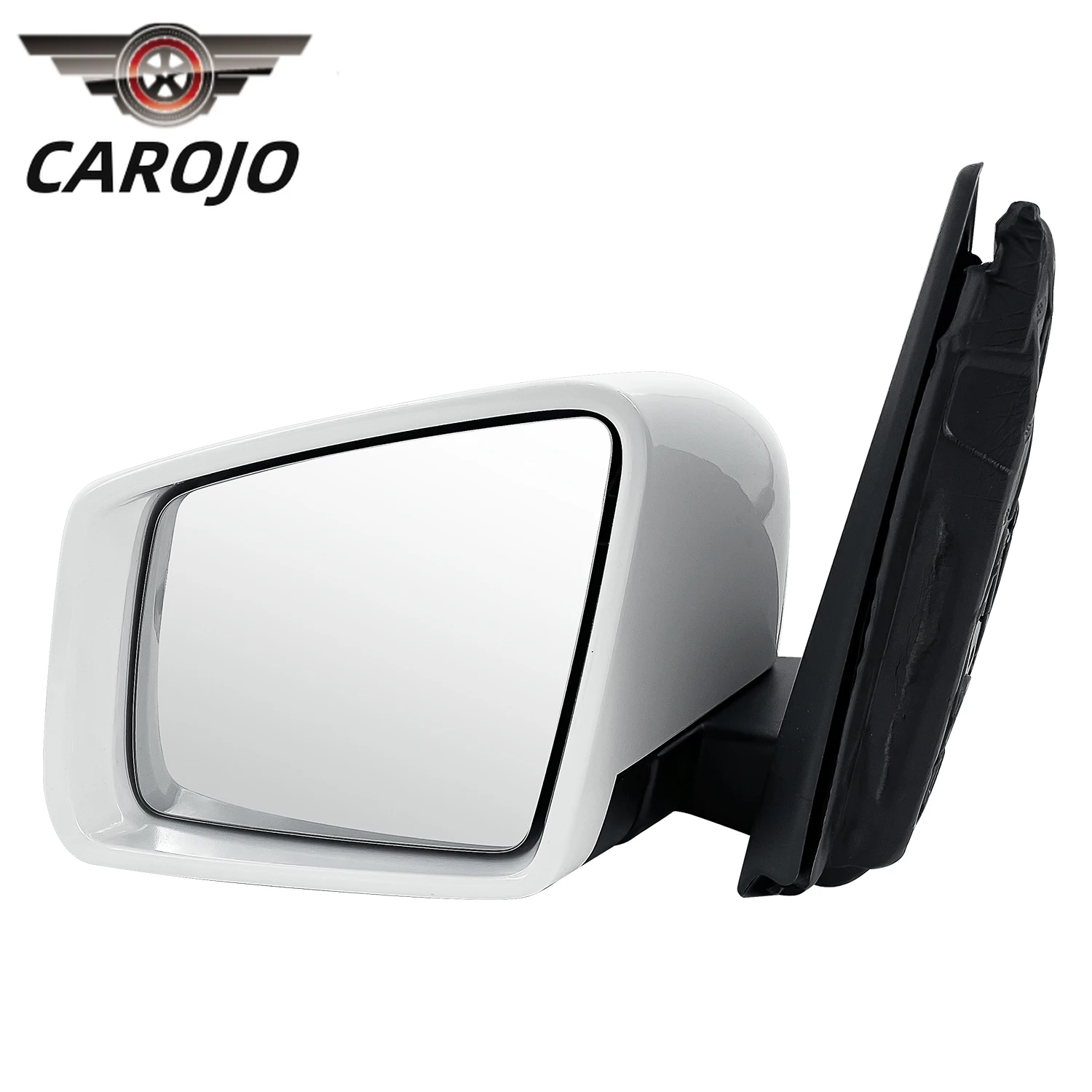 1668100893 White Side Mirror Light Right Passenger Side Compatible with 2012-2019 Mercedes-Benz ML350 GLE350 W/Blind Spot