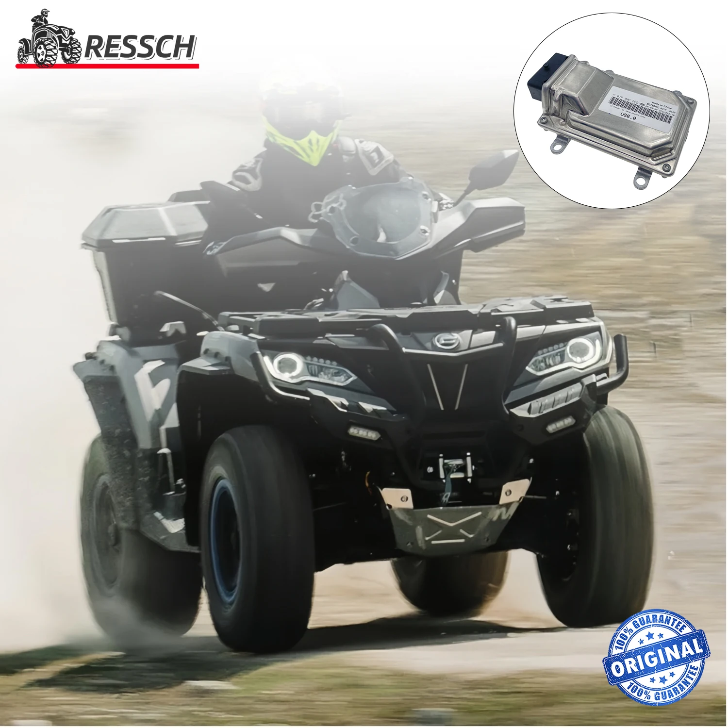 

Original ECU ECM CDI US 6.0 for CFMOTO CF M0TO CFORCE 1000 CF1000ATR standard 9AY#-001000-3000 9AYV-001000-2400/3010