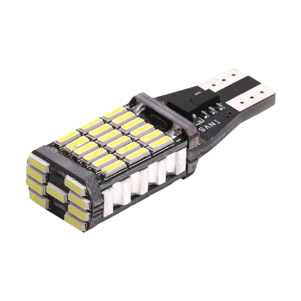 2 Stuks Auto Achteruitrijlichten T15 W16W 921 912 Led-lampen High Power Super Heldere 1200LM Vervangen Voor Auto achteruitrijlicht Wit Q6D9