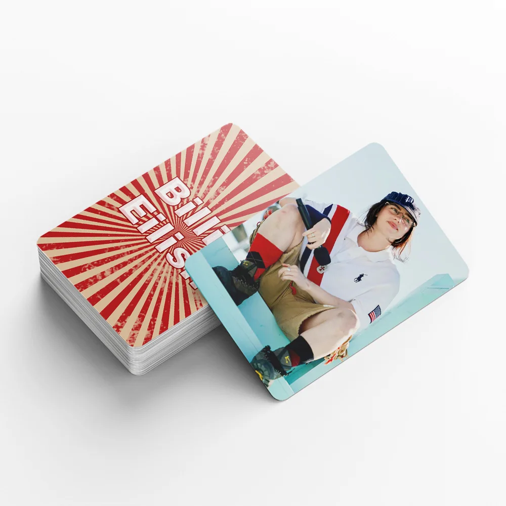 92 European and American style small celebrity photo cards for fan support, collectible cards, LOMO cards, Christmas gifts