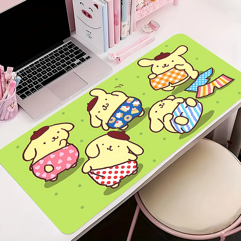 Mouse Pad Gamer P-pompompurin XXL Custom Home Mouse Mat Desk Mats Table of Office Carpet Gamer Natural Rubber Mice Pad Mousepad