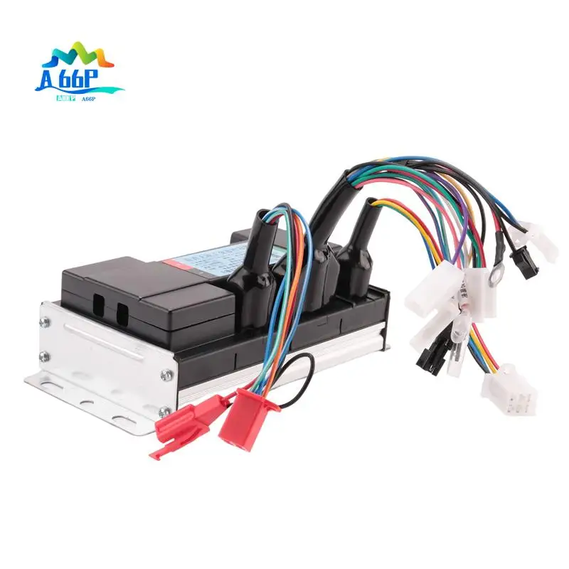 

A66P-1Set Electric Bike Controller Sine Wave Split Intelligent Motor Speed Controller 50A 1500W