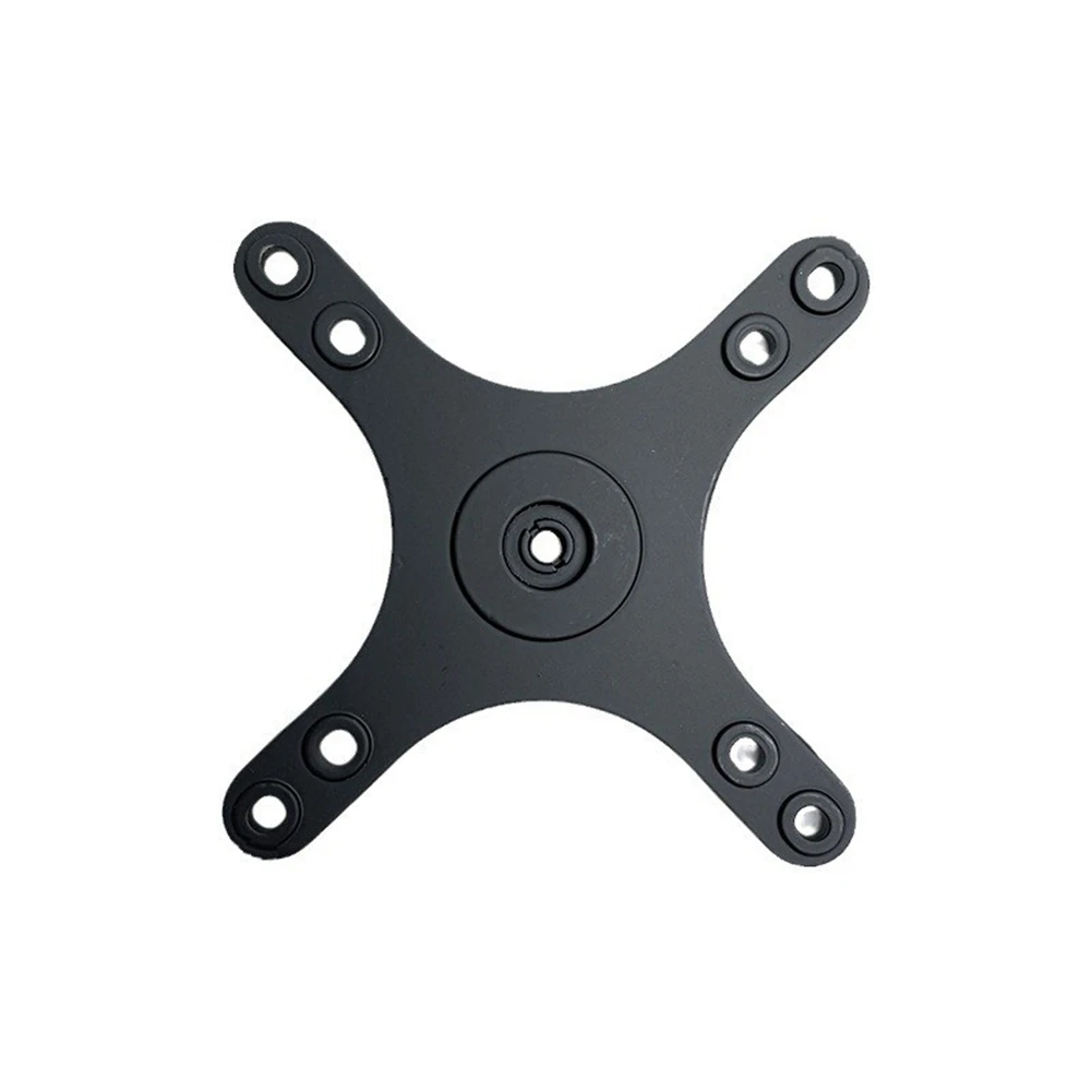 DQ2G Portable Monitor Mounting Bracket Plate VESA 1/4 Inch Screw Hole to 100x100mm and 75x75mm Support Wall Mount Holder
