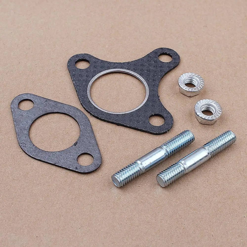Muffler Exhaust Gasket Bolt Assembly For Honda GX390 GX340 GX270 GX240 13HP 11HP 9HP 8HP Lawn Mower Engine Spare Part Pump