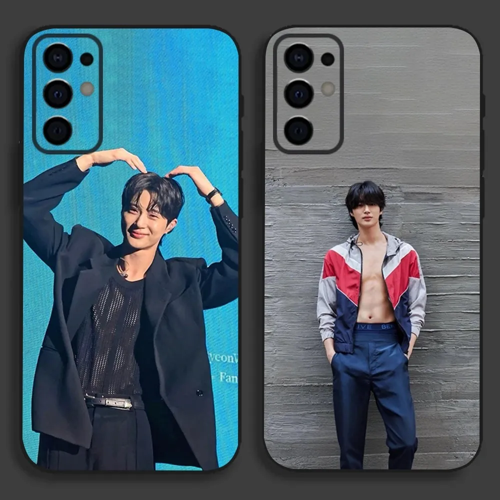 Byeon Woo S-Seok Korea Actor Phone Case For Samsung S24,S21,S22,S23,S30,Ultra,S20,Plus,Fe,Lite,Note,10,9,5G Black Soft Cover