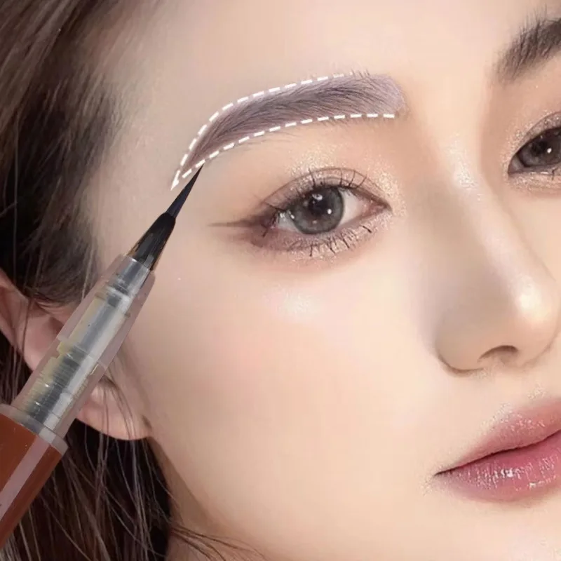 Stylo à sourcils Ultra fin, longue durée de vie, résistant aux taches, imperméable, résistant à la sueur, hautement pigmenté, facile à appliquer, liquide