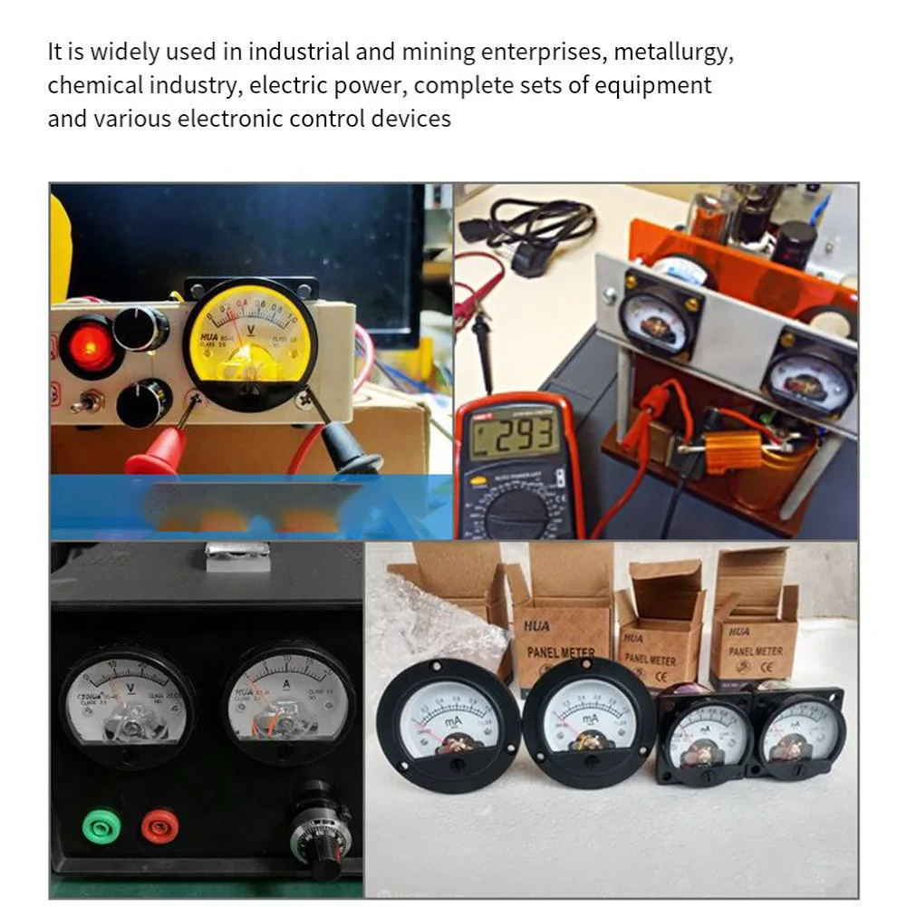 SO-45 Analog Ammeter 3A with Temperature Resistant Housing for Industrial and Metallurgical Power Applications