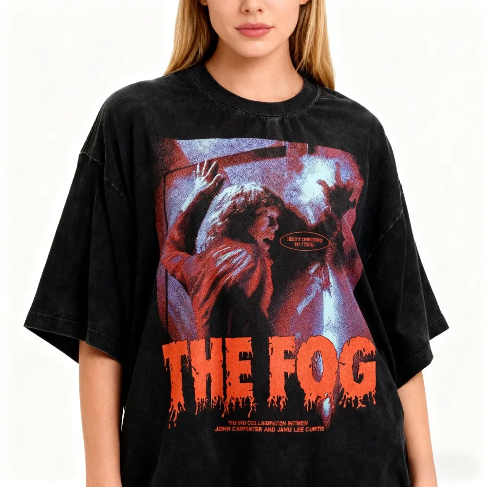 

The Fog 1980 Movie Tee Horror Movie T-shirt 80's Horror Black Gildan 5000 Shirt John Carpenter