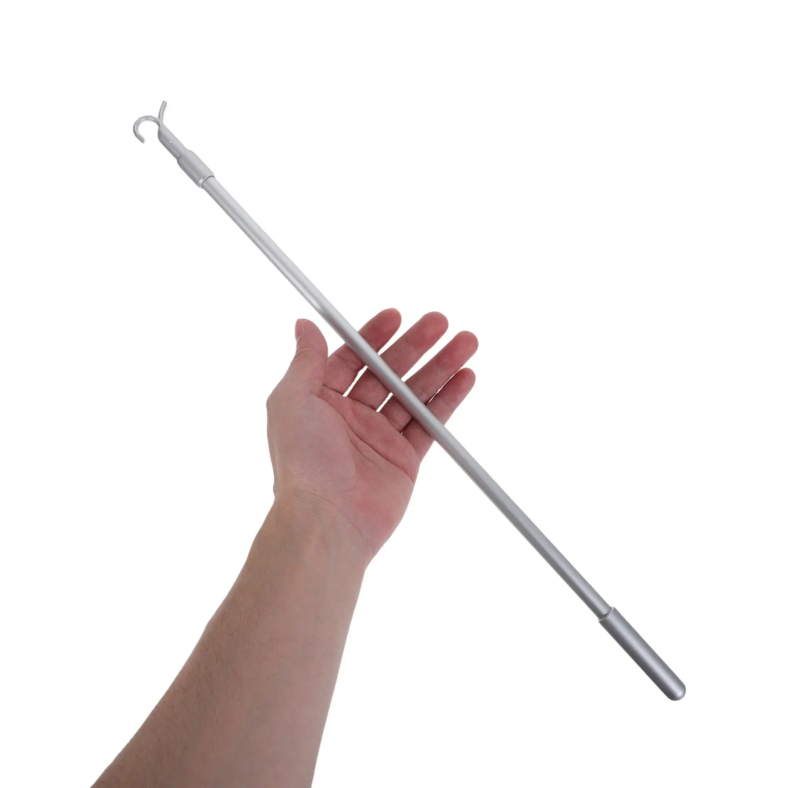 Expandable Curtain Rod 80-150Cm Black Metal Tension Pole for Shower Window Door Frameless Easy Mounting Hardware Included