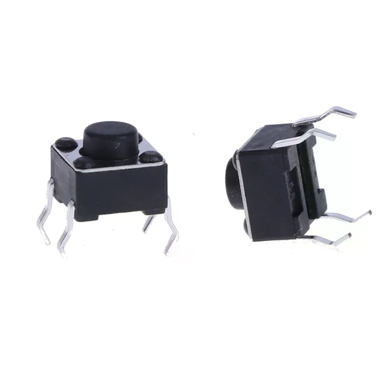 20/50/100pcs Mini Micro Momentary Tactile Push Button Switch 6*6*5mm 4 Pin ON/OFF