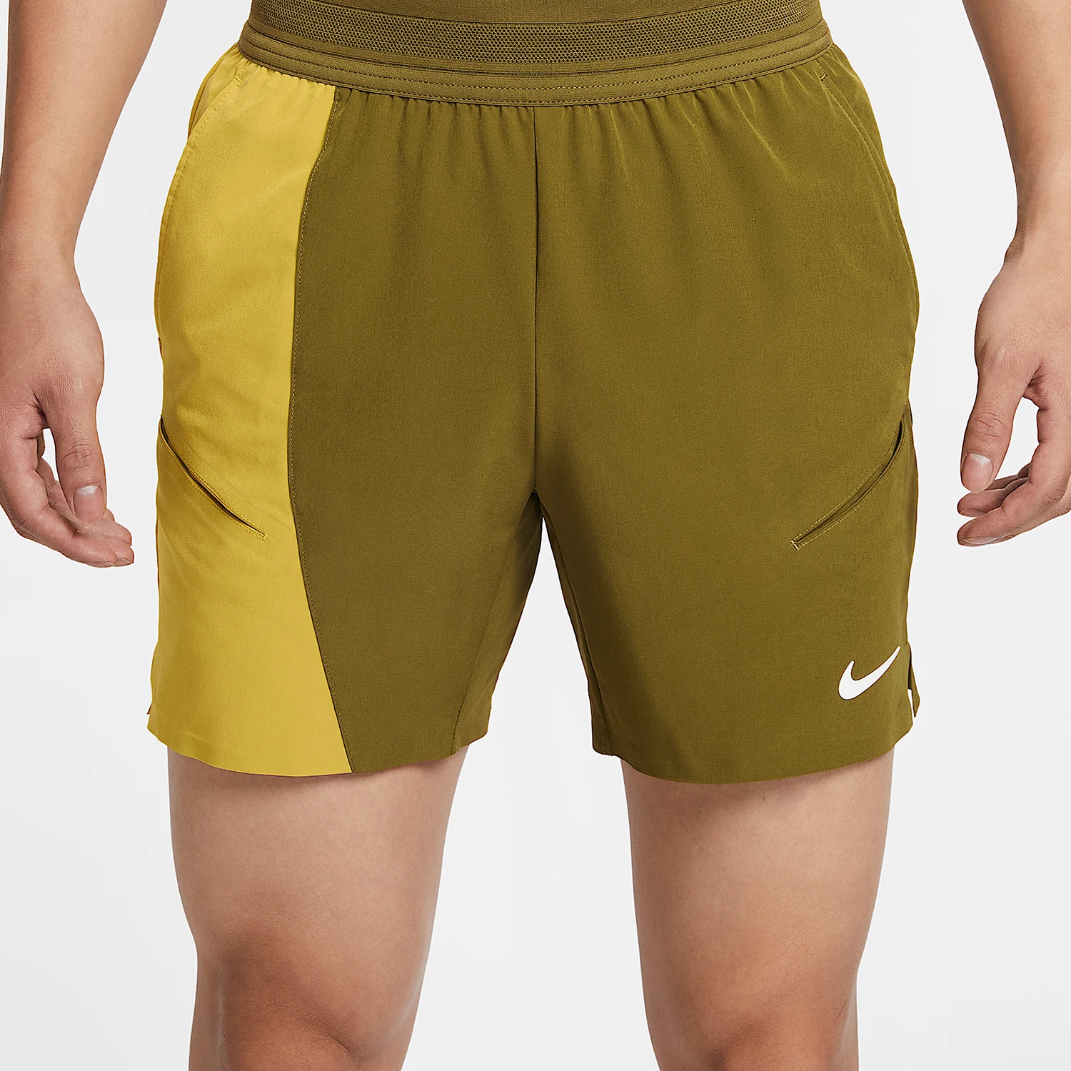 Nike genuine comfortable spring men's spliced breathable sports shorts IB1038-368