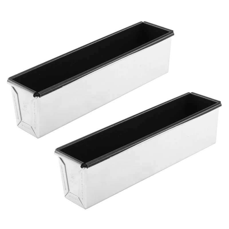 

2X Non-Stick Rectangular Bread Mold Small Toast Box Baking Mold Cake Mold