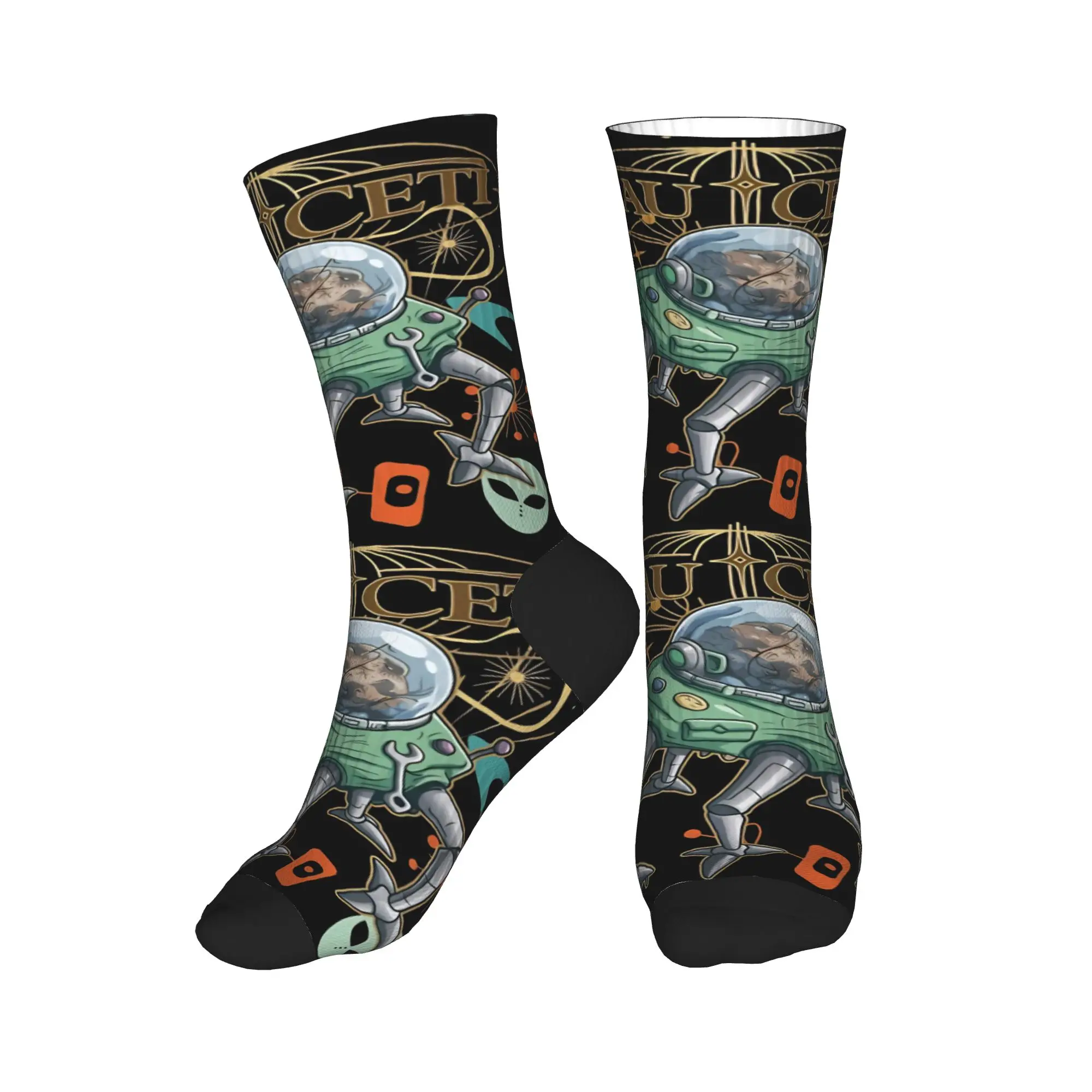 Project Hail Mary Save The World Sci Fi Funny Rocky Amaze Movie Socks  Modern Stockings Winter Anti Men's Socks Outdoor Socks