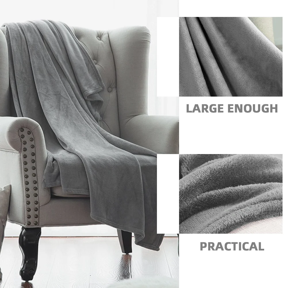

Flannel Soft Throw Blanket For Travel For Bed Sofa Office Nap Travel Home Decor Home Sofa Blankets Air-Conditioned Blanket