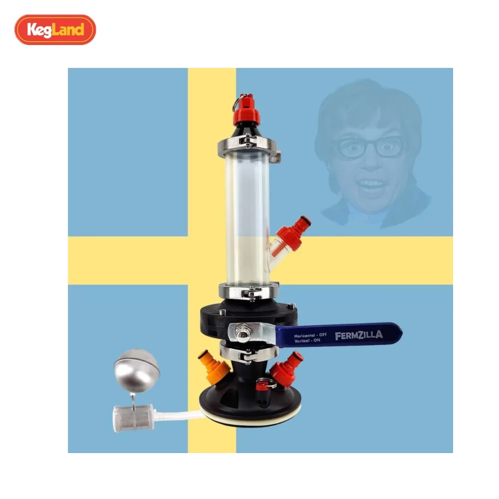 kegLand 2" Brewing Bong Swedish Pumper Pressure Pack do domowego warzenia piwa Fermentor FermZilla