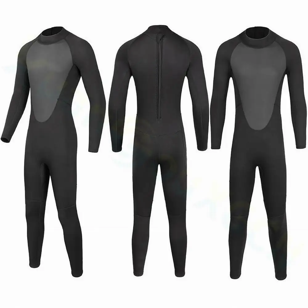 

Premium Neoprene Wetsuit 3mm Men Scuba Diving Thermal Winter Warm Wetsuits Full Suit Swimming Surfing Kayaking Equipment Black