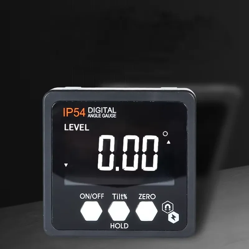New Digital Protractor Level Gauge Angle Meter With Magnetic Base IP54 LED Inclinometer Digital Level Box Angle Meter