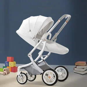 Baby stroller 2 in 1/3 in 1, luxury baby cart with car seat, eggsheet baby cart cart 11 Main Sales Carrinho Bebe - №7