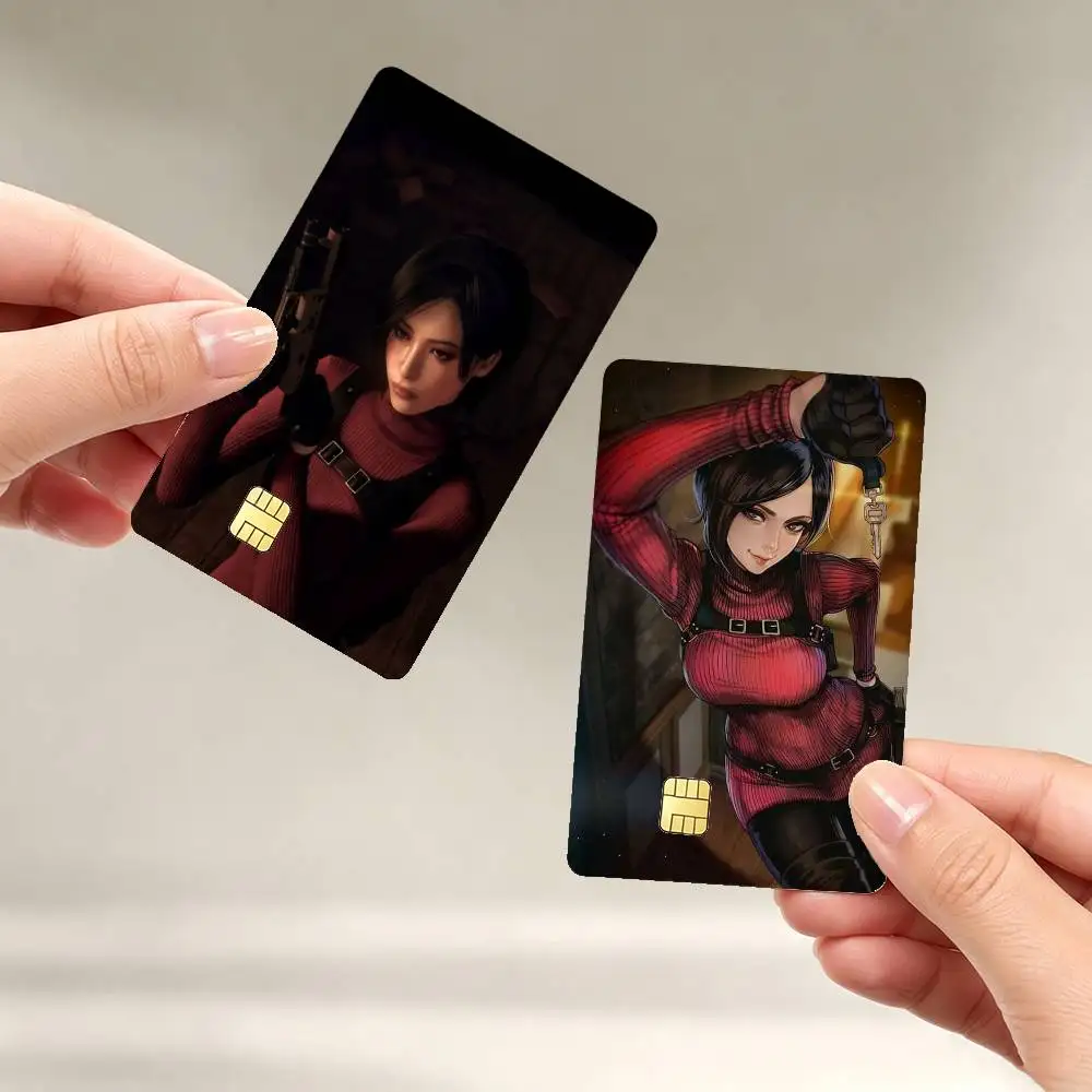 Ada Wong R-Resident E-Evil Sticker Film Tape Skin for Credit Card Debit Card Waterproof Stickers